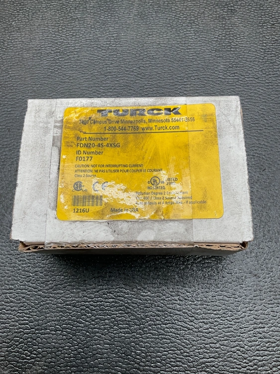 Used TURCK FDN20-4S-4XSG Misc Electrical & Power Parts Michigan US | iGAM Industrial Marketplace #270857