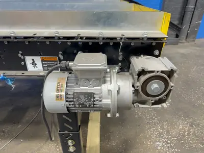 Industrial Kinetics (2) 24" X 108" X 30" Power Roller Conveyor