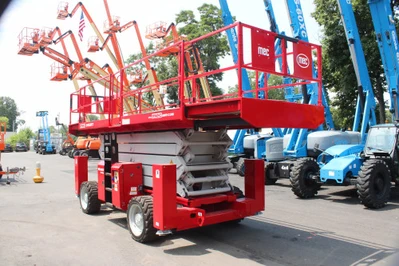 Used 2017 MEC 6092RT Scissor Lifters Pennsylvania US | National Lift Equipment #1381305
