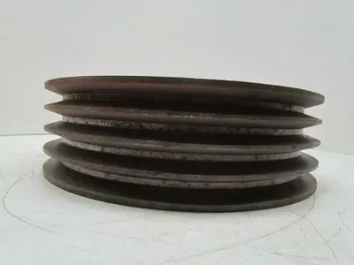 Dodge 118097 4A10.6B11.0 4Groove Pulley Sheave A-B V-Belt 11.341"Dia 2517Bushing
