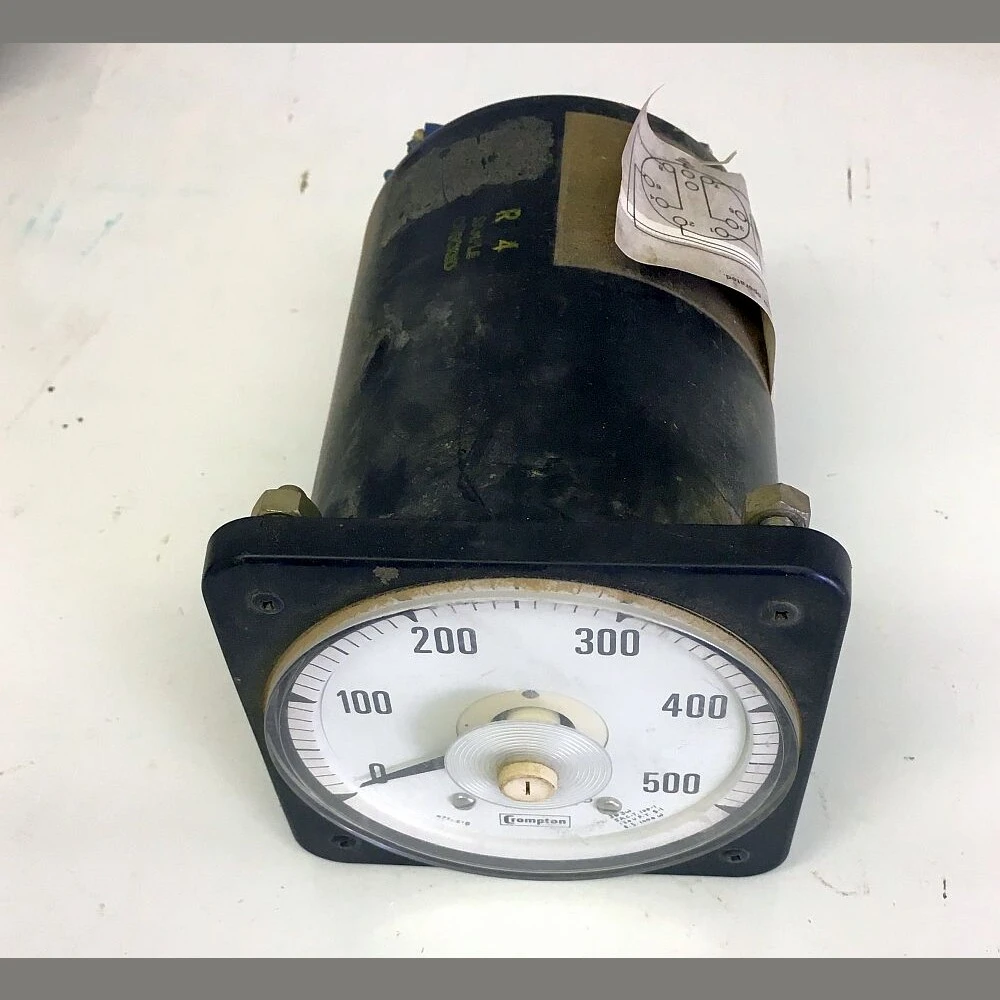 Crompton 0-500 kW Analog Wattmeter