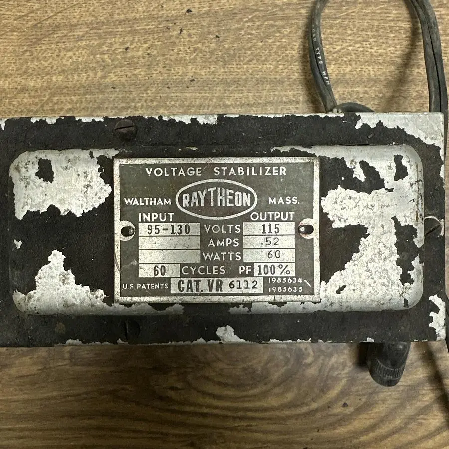 Used RAYTHEON VR6112 Voltage Stabilizers Ohio US | Surplus Asset Holdings #1227729