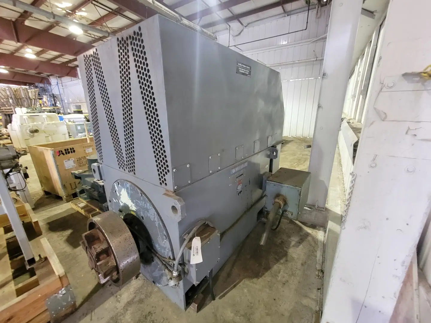 900 hp, 4160 volts, 1194 rpm, 45H AC Induction Motor