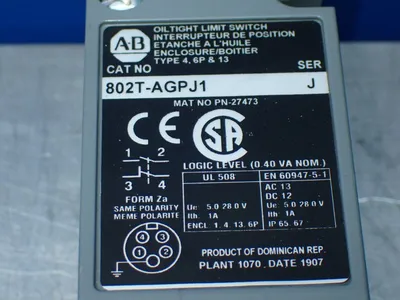 NEW ALLENBRADLEY 802TAGPJ1