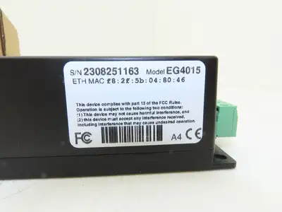 EGauge Systems EG4015 Data Logger Meter Server 277VAC 9-60VDC