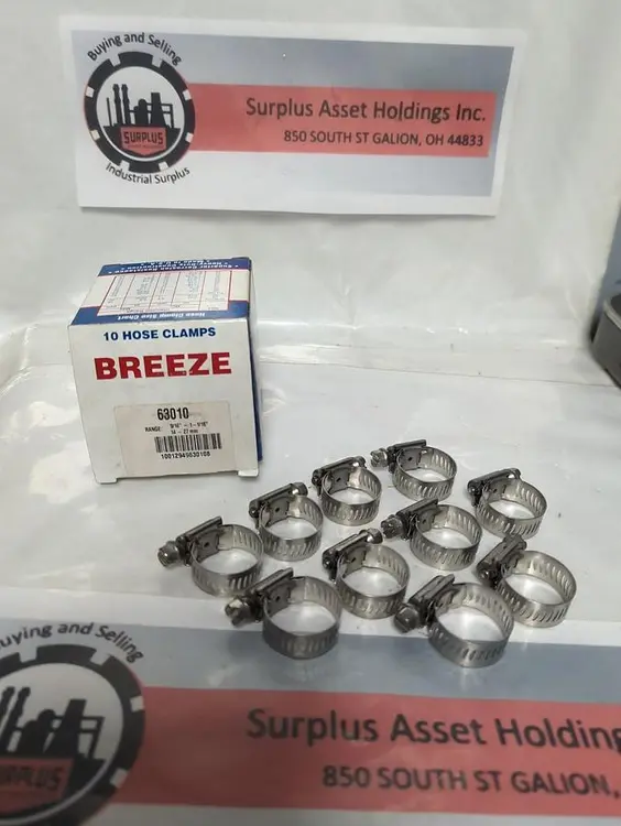 New | in-Stock BREEZE 63010 Misc Fasteners Ohio US | Surplus Asset Holdings #1519208