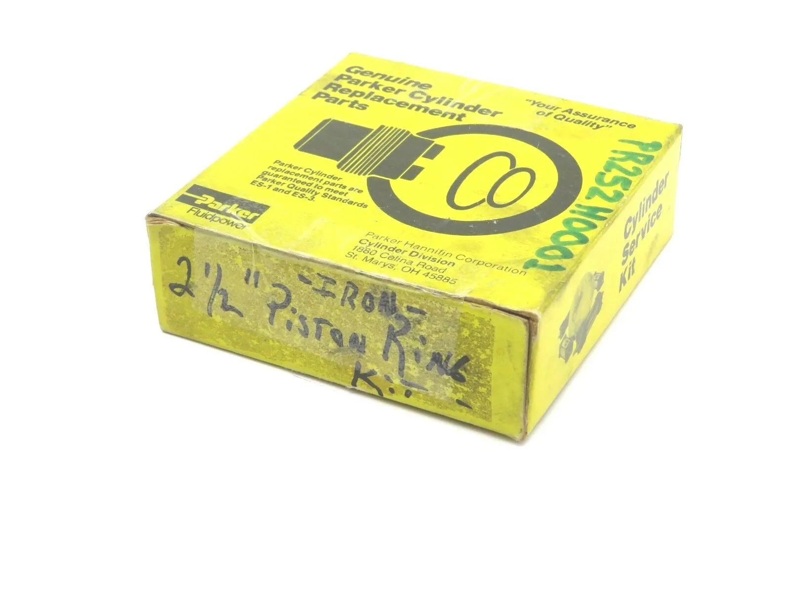 NEW PARKER PR252H0001 2 1/2 INCH PISTON RING KIT