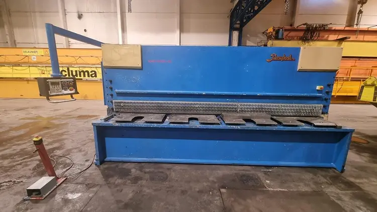 Used BAYKAL HNC 4100 X 10 MM CNC Sheet Metal Shears | Apt International N.V #365092