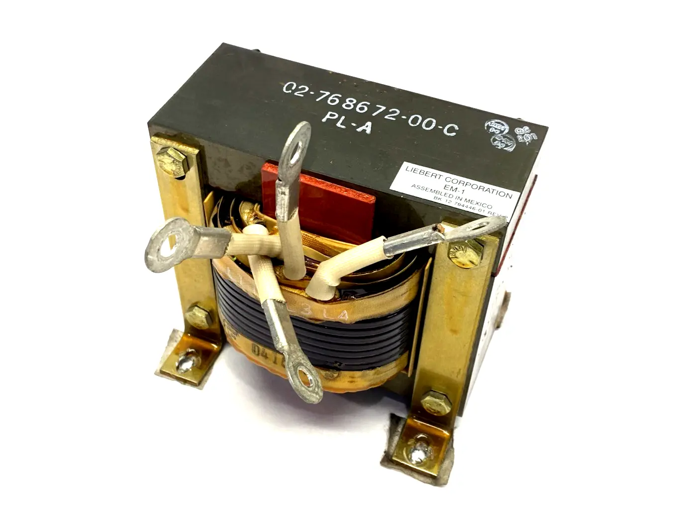 02-768672-00-C,EM-1,PL-1 | Liebert 02-768672-00-C Line Transformer, EM-1, PL-1 - Used