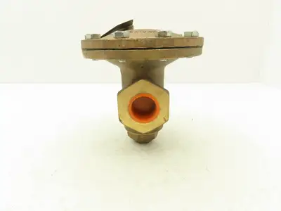 Cash Valve D53 Valve Brass 1" NPT Pilot Operated Max Working Press 250PSI N/O