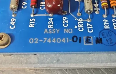 Schneider Electric 02-744041-01 Circuit Board loc4B19