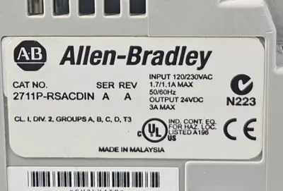 Allen Bradley 2711P-RSACDIN Power Supply Module (BIN743)