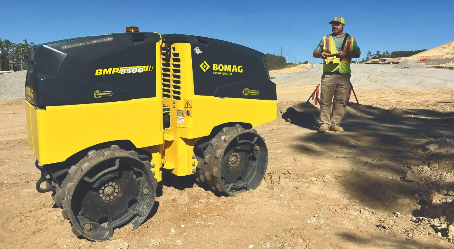 NEW BOMAG BMP 8500