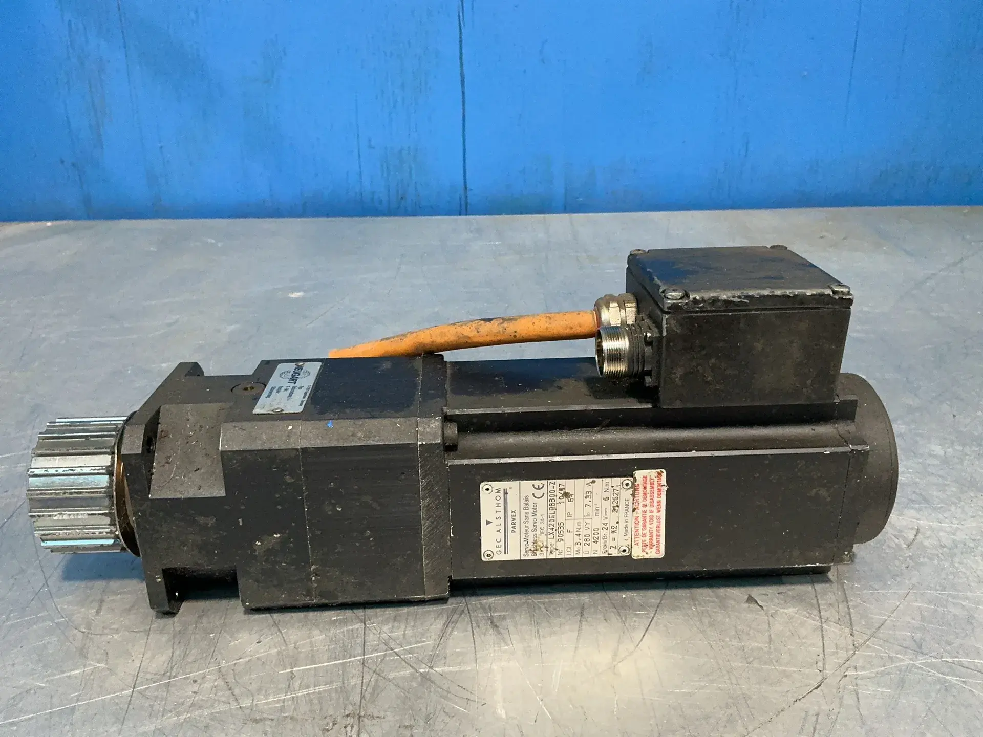 Used 1997 PARVEX LX420CLR6300Z Motors (misc) Ohio US | HGR 24 #1333862