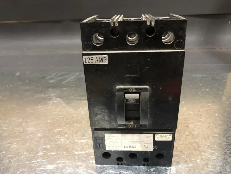 Used SQUARE D KAL36125 Switchgears British Columbia CA | Lenmark #241036