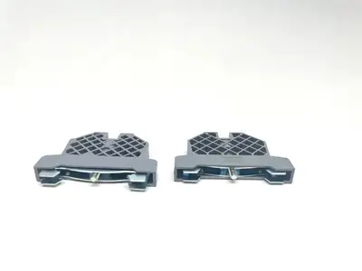 43442 | Morsettitalia  Euro Stop End Bracket Clamp 8mm Gray LOT OF 2 - Used
