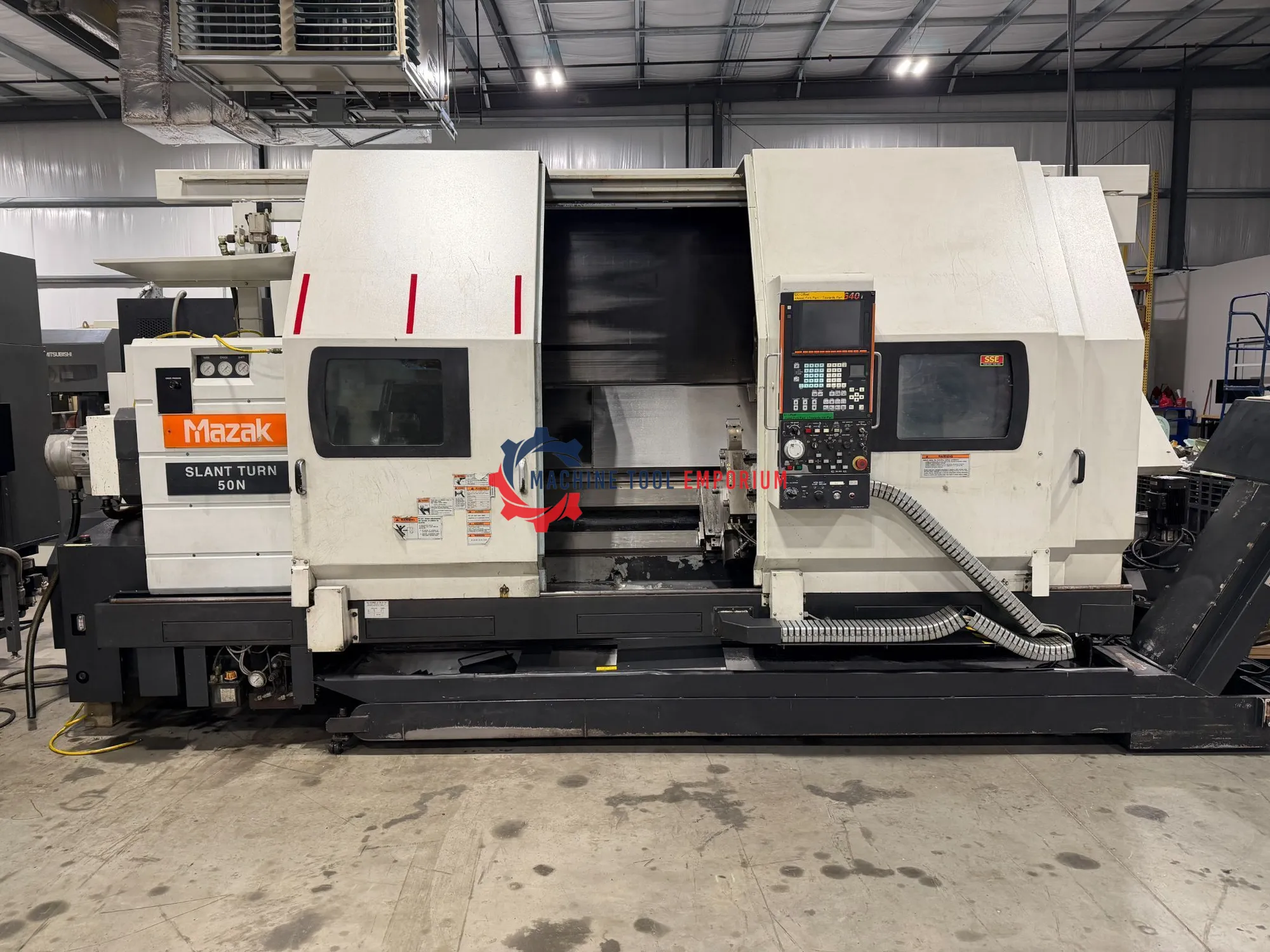 2006 Mazak Slant Turn 50N W/Steady Rest 31"x80"