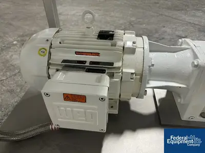 USED Wrightflow Technologies Wright Stainless Steel Lobe Pump Wash Down Duty, Model 0600 TRA10,
