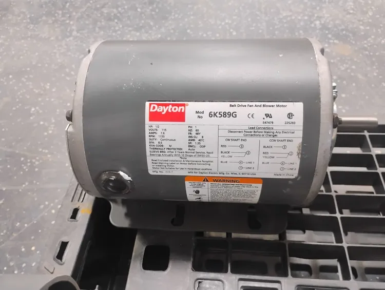 Used DAYTON 6K589G A.C. Motors South Carolina US | ESS Industrial Equipment Sales #221445