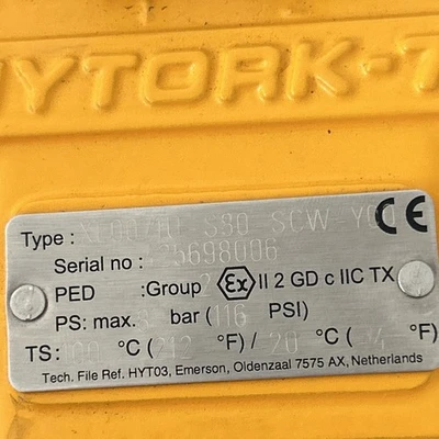 USED HYTORK-71 XL0071U-S80-SCW-Y00