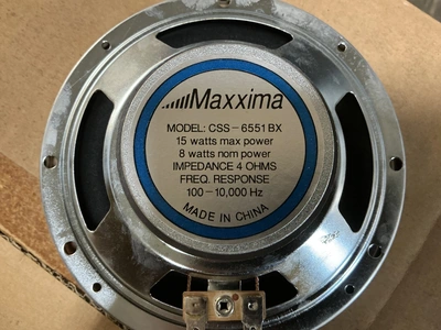 Used MAXXIMA CSS - 6551 BX Commercial Audio/Visual Equipment Michigan US | Miedema Asset Management Group #1342081