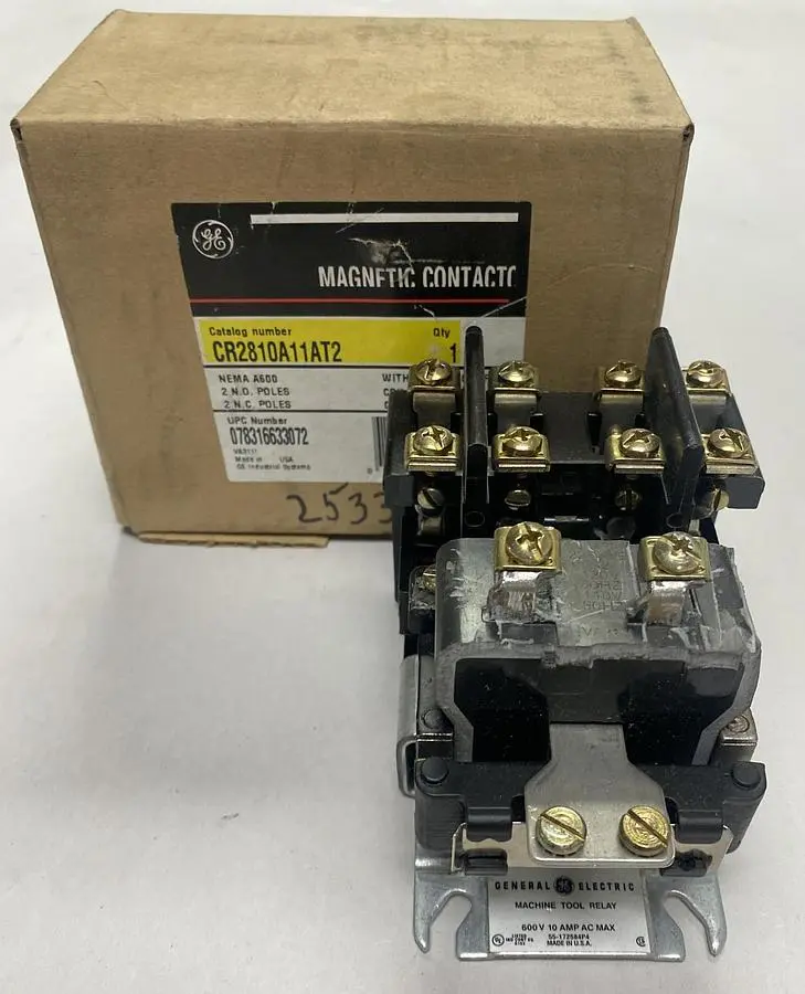 New | in-Stock GENERAL ELECTRIC CR2810A11AT2 Miscellaneous Equipment (Electrical & Power) | Surplus Asset Holdings #1188895