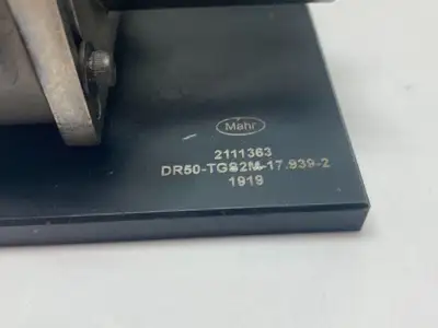 Used MAHR DIMENSIONAIR 2-JET AIR RING GAUGE W/ GUIDE CHUTES & BASE PLATE Air Gages Michigan US | Maverick Industrial Sales #1123047