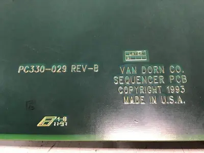 USED VAN DORN PC330-029 330-029