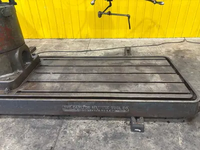 7' X 17" CARLTON MODEL #3A RADIAL ARM DRILL: STOCK 15026