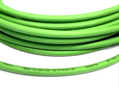 New | in-Stock Festo Connecting Cable 10m M12 4-Pin, RJ45 M, 8040454 Cable & Wire Michigan US | Maverick Industrial Sales #1391356