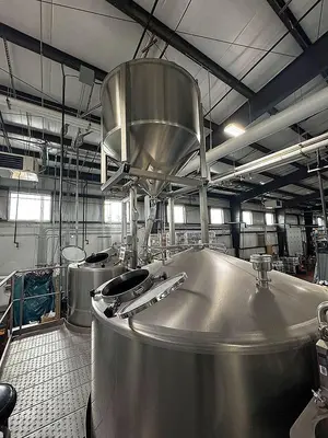 Used 2015 PROSPERO SK 30 BBL PRODUCTION BREWHOUSE Brewing Equipment Oregon US | Ager Tank & Equipment Co. #1365431