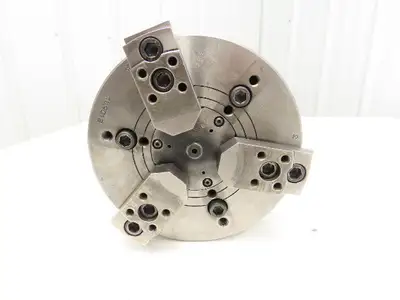 Kitagawa BS308 3-Jaw Wedge Style Power Chuck 210mm w/52mm Through-Hole 5000rpm