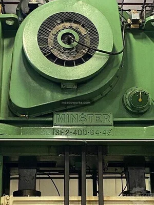 Used MINSTER SE2-400-84-48 - HEVI-STAMPER Straight Side Presses Illinois US | Meadoworks #1492061