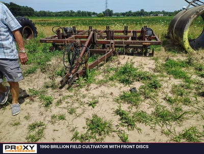 Used 1990 BRILLION FIELD CULTIVATOR WITH FRONT DISCS Field Cultivators Michigan US | Proxy Equipment #1426081