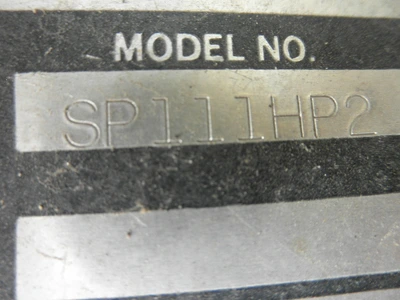USED TWIN DISC SP111HP2