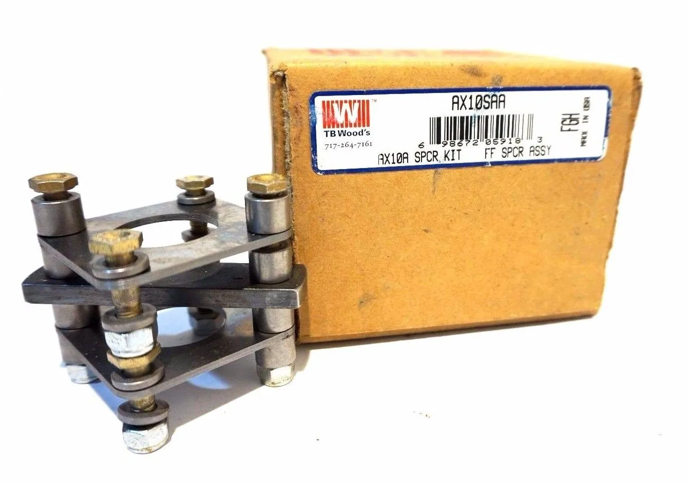 NEW TB WOODS AX10SAA SPACER KIT ASSEMBLY