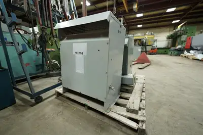 45KVA 600D to 208Y/120V 3P Dry Type Isolation Multi-Tap Transformer