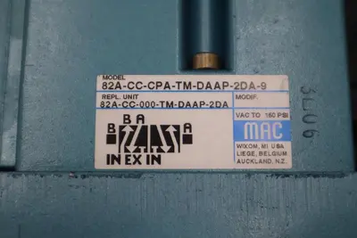 MAC 82A-CC-CPA-TM-DAAP-2DA-9/ TM-DAAJ-2DA STOCK H58A