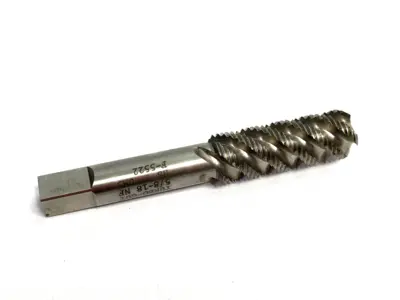 USED BESLY TURBO-CUT 5/8-18NF HS GH5 SPIRAL FLUTE TAP 4-FLUTE