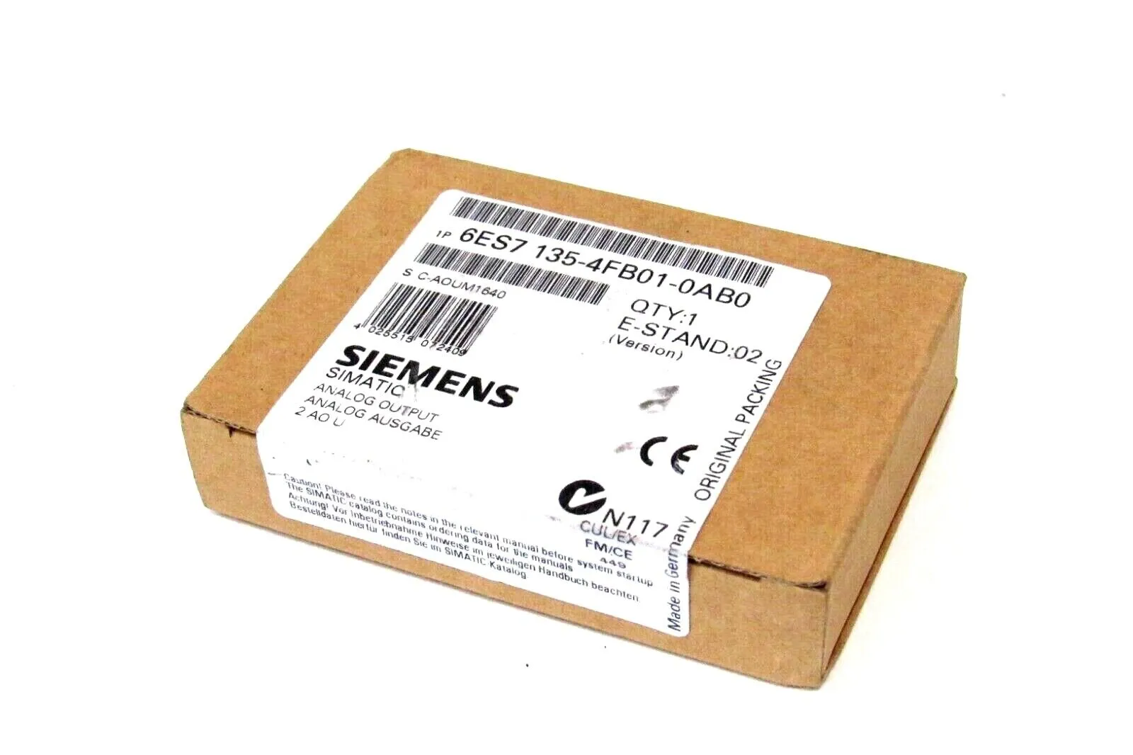 NEW SIEMENS 6ES71354FB010AB0
