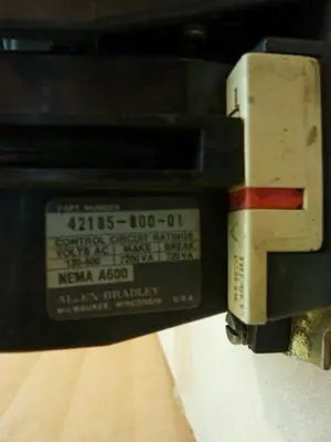 USED ALLEN BRADLEY 505-BOD SER C