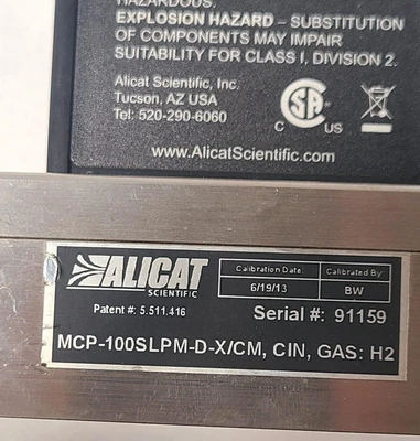 ALICAT _UNKNOWN_ Mass Flow Controllers | Amiron Machinery (2)