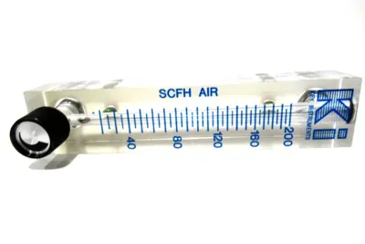 NEW KEY INSTRUMENTS FR4A36SLVT FLOW METER