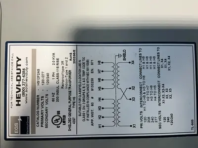 Used EGS HS12F2AS Transformers Ohio US | HGR 24 #1312130