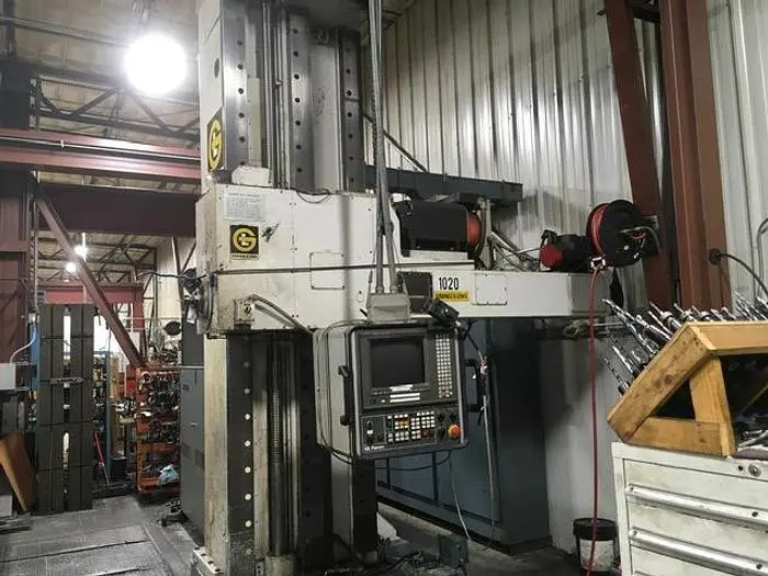 Used GIDDINGS & LEWIS G-50T Horizontal Table Type Boring Mills Ohio US | OPINCAR MACHINERY #902353