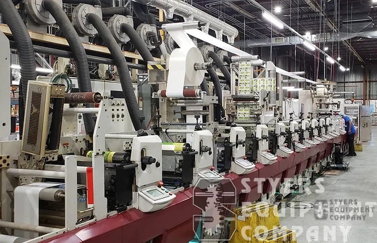 2005 MARK ANDY XP5000 FLEXO NARROW WEB | Styers Equipment Company