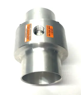 Used EXAIR Aluminum Line Vac 3" Hose ID, 1/2" NPT Air Inlet Pneumatic Conveyors Michigan US | Maverick Industrial Sales #1410860