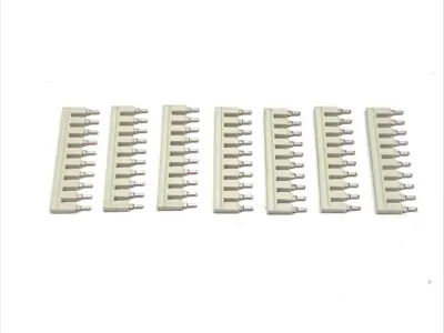 New | in-Stock WAGO Terminal Push-In Jumper Bar LOT OF 7 Terminal Blocks Michigan US | Maverick Industrial Sales #1481522