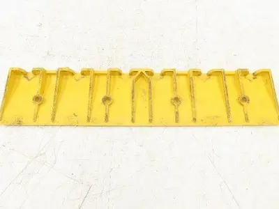 Anti Fatigue Modular Interlocking Female Ramp Edge 18"x4" Lot of 16