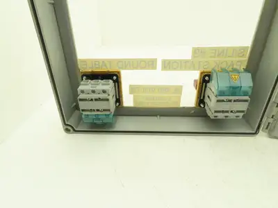 Hoffman A14128CHQRFGW Electrical Enclosure Junction Box 14x12x6" Disconnect